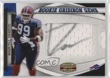 2011 Gridiron Gear Rookie Gems Jumbo Signatures /300 Marcell Dareus #13 Auto v5j