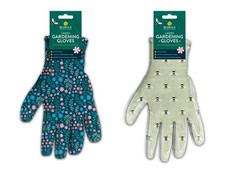 Rowan Ladies Printed Nitrile Coated Gloves