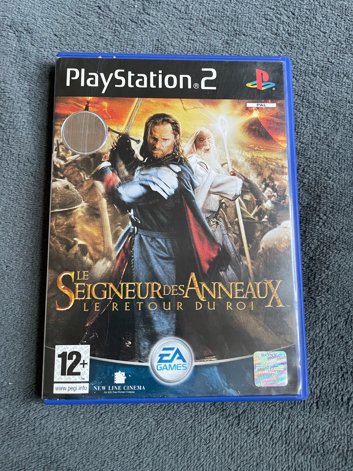 Le Seigneur des Anneaux : Le Retour du Roi sur Playstation 2 PS2 - FR cd TTBE