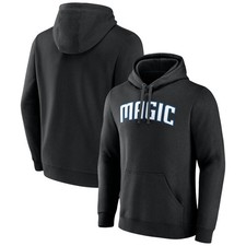 Men's Black Orlando Magic Wordmark Alternate Pullover Hoodie