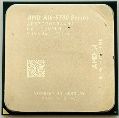 AMD A10-Serie A10-5700 AD5700OKA44HJ 3,4GHz Sockel FM2 Quad Core Prozessor - Bild 1 von 4