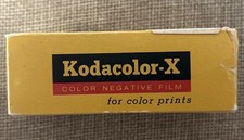 Kodak CX620 Kodacolor-X Color Negative Film: Sealed, In Box; Expired 1974