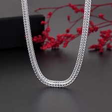 925 sterling silver Snake chain Necklace Noble for women men jewelry designer