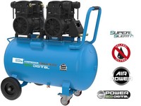 FlüSterkompressor Druckluft Kompressor öLfrei 8Bar 2,2Kw 100L GüDe 375/8/100 Ed