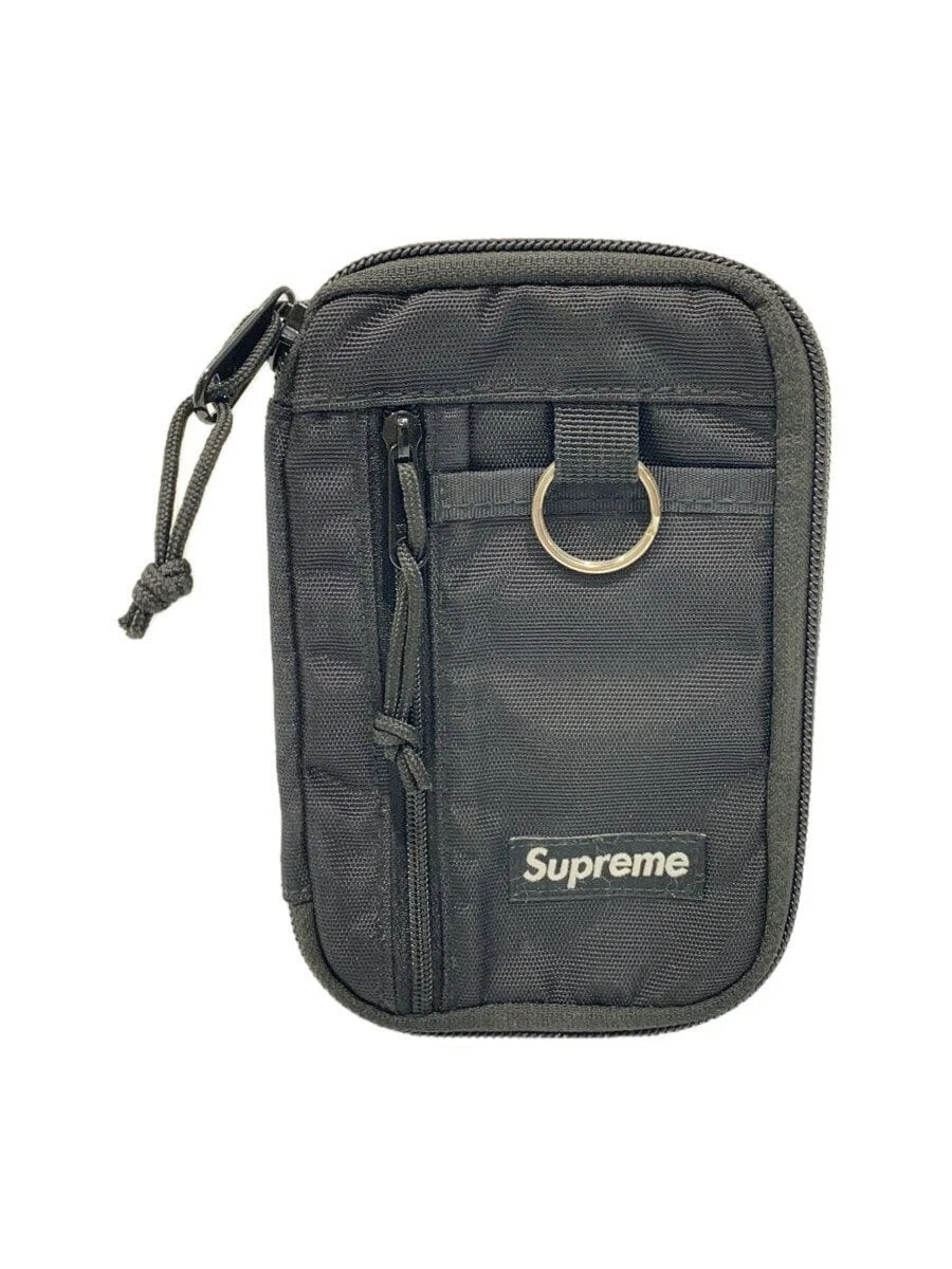 Pochette Supreme en nylon BLK uni