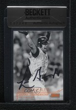 BAS 2015 Topps Stadium Club Black & White Orange Foil /17 Luis Gonzalez #262 3c7