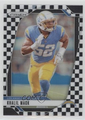 2024 Panini Prizm Black & White Checker Prizm Khalil Mack #162 8az