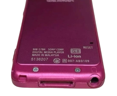 Sony Walkman NW-S14 8GB Vivid Pink MP3 Player Bluetooth Tested
