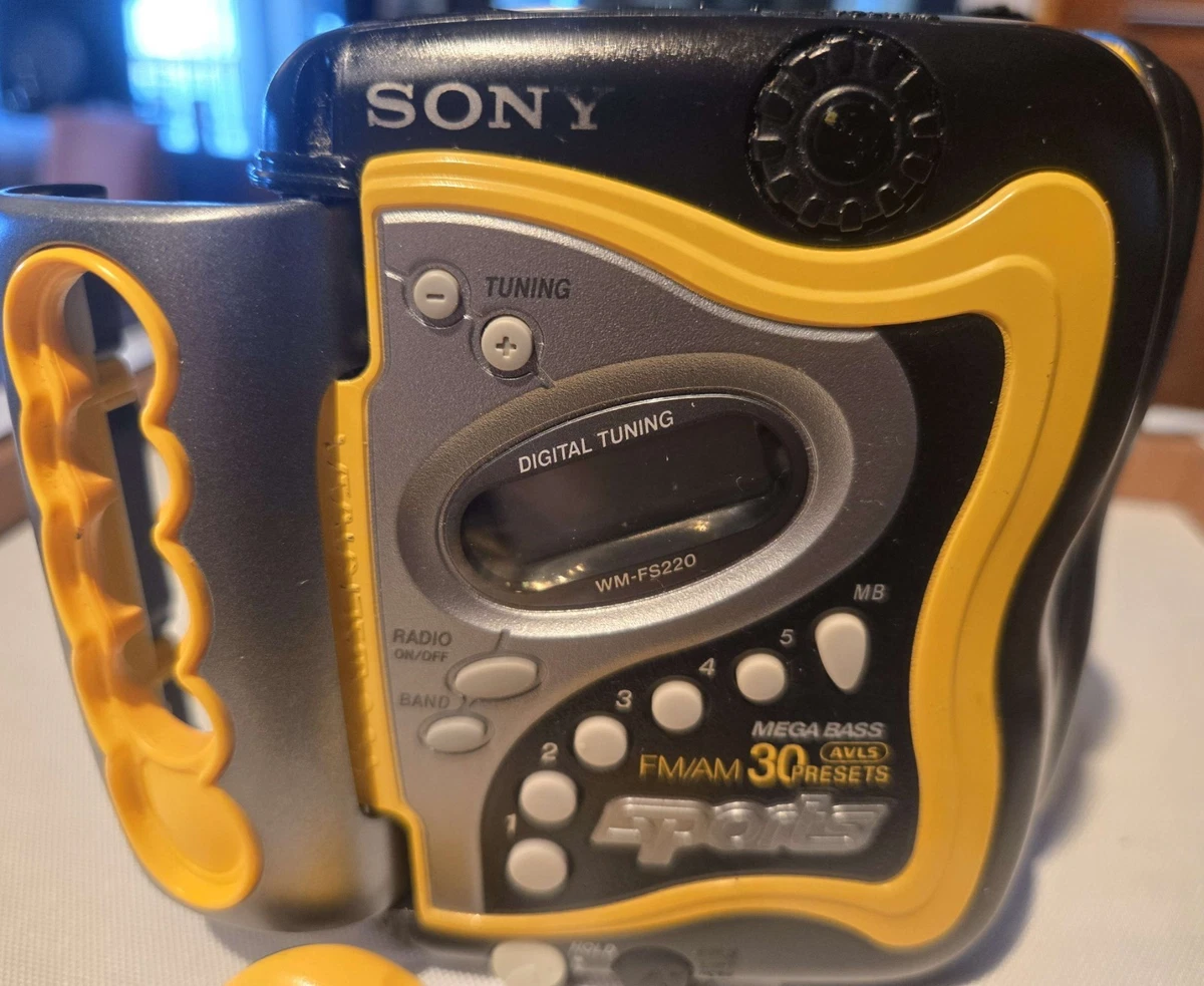 Sony Sports Radio In Personal Cassette Players for sale - eBay