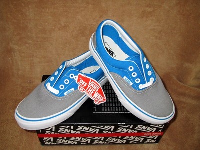 blue and grey vans