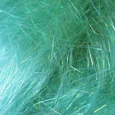 25g Heat Bondable Angelina Fibre - Mint Sparkle - Felt Making & Spinning