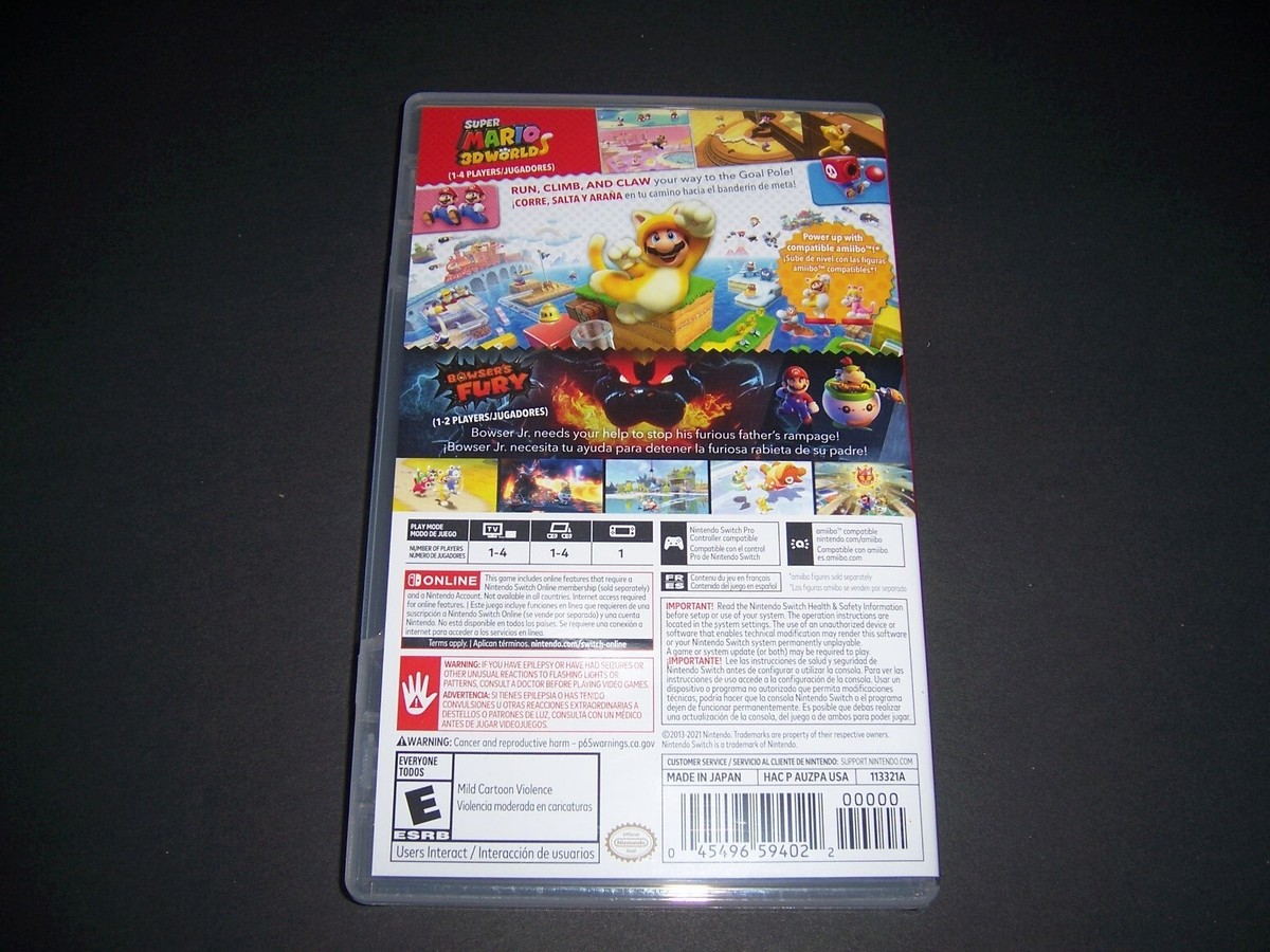 【ケース無】Super Mario 3D Collection Super Mario 3D Collection Japanese Cover Art: Replacement Insert
