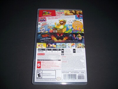 Original Case ONLY Replacement Nintendo Switch Super Mario 3d