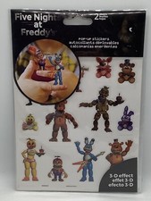 NIP 2016 Five Nights At Freddy  s Pop Up Stickers 3D Effect