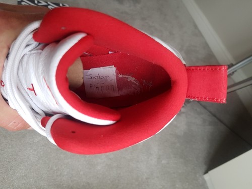 Air Jordan 12 Retro Chinese New Year White University Red FIBA - Picture 7 of 12