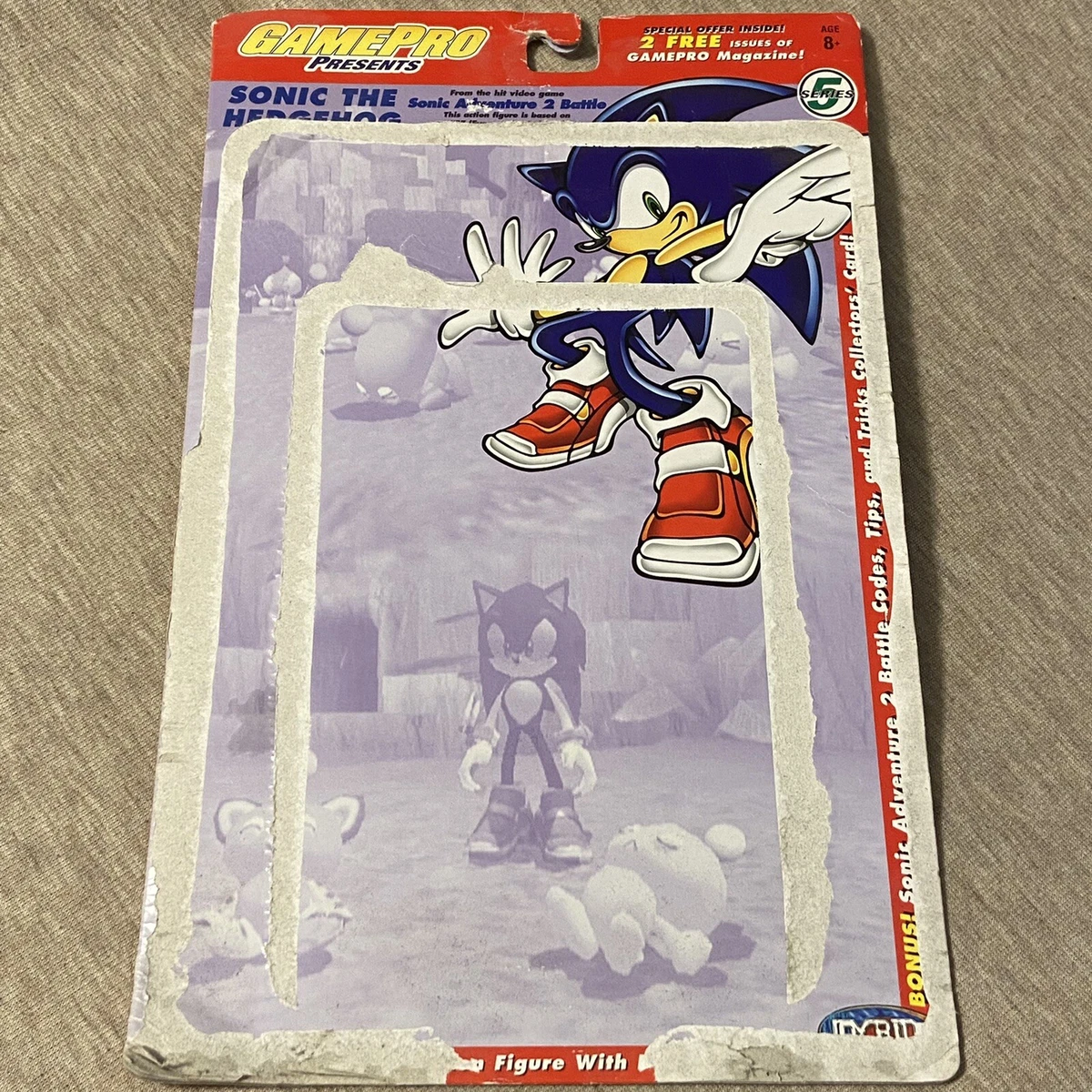 Joyride GamePro Sonic Adventure 2 Battle Figure Shadow The Hedgehog