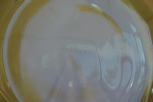 Villeroy & Boch Green Crystal My Garden Schale - 7 3/8" - Optik getäfelt - EG m. Etikett - Bild 9 von 9