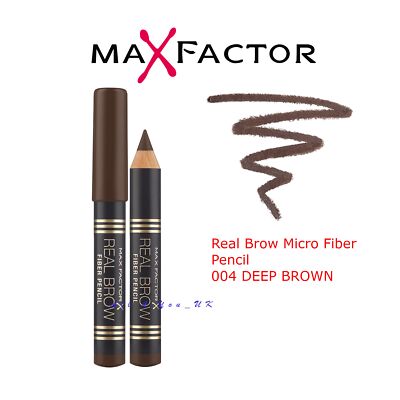 Max Factor Real Brow Micro Fiber Pencil 004 DEEP BROWN