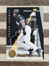 1997 Pinnacle X-Press Baseball Frank Thomas Peak Performer Card #140