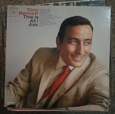 Tony Bennett - This Is All I Ask, Vinyl Record, Columbia 1963, LP VG+ CL 2056