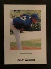 100) JAVY GUERRA Washington Nationals 2004 Baseball Rookie Card RC LOT