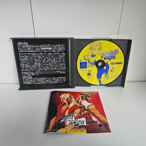 Street Fighter Zero Sony PlayStation PS1 Japan Import CAD Seller - Picture 2 of 3