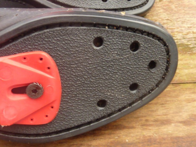 Chaussures vélo RIVAT cuir 38 cyclisme - Sport & Plein air