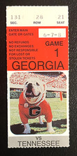 9/10/94 PEYTON MANNING TICKET STUB! FIRST COLLEGE WIN-TENNESSEE/GEORGIA