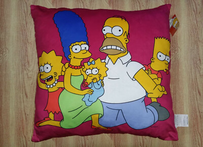 The Simpsons 22'' Pillow Plush New Licensed Homer Marg Bart Lisa Maggie
