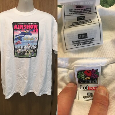 VTG Fruit of the loom Lofteez Aerospace 