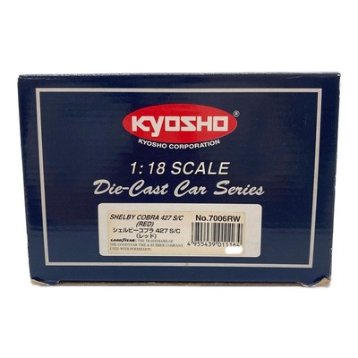Voiture Miniature Kyosho 1/18 Shelby Cobra 427 S/C Rouge - Modèle 7006RW - Occasion