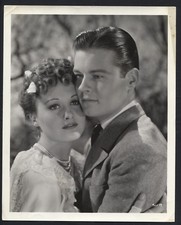 VIRGINIA REID TOM BROWN in Maytime '37 ROMANTIC