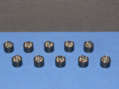 QMB-111P Passiv Buzzer dynamischer Tongeber Signalgeber Summer 12mm 10 Stück