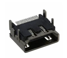 0471511001  HDMI Receptacle Connector 19 Position Surface Mount, Right Angle;...