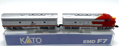 N KATO 176-211 176-221 F7-A/F7-B SANTA FE ATSF A UNIT DOESN'T MOVE