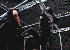 1999 Comic Images WWF SmackDown! Chromium #72 Undertaker vs. Big Boss Man