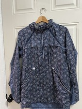 Lululemon Athletic Miss Misty Exploded Sashico Star Inkwell Hooded Rain Jacket