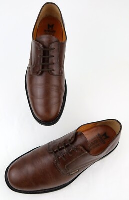 Mephisto Marlon Derby Plain Toe Shoes Mens US 11 Chestnut  display picture 2
