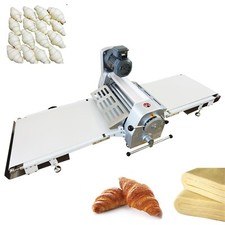 Commercial Dough Sheeter Baking Crisp Shortener Pastry Machine Dough Roller 110V
