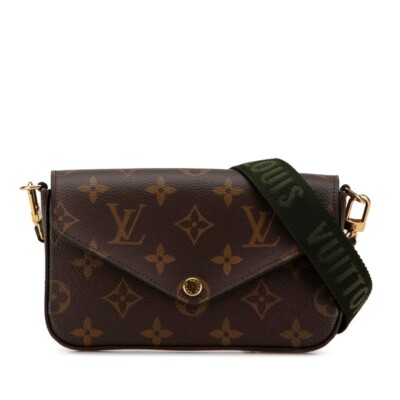 AUTH LOUIS VUITTON MUTI POCHETTE FELICIE SHOULDER BAG M80091