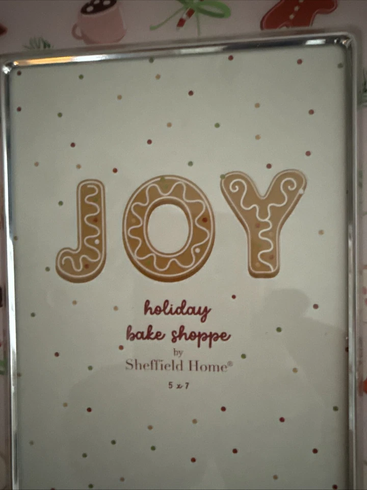 Sheffield Home Rosa Navidad Vacaciones Hornear Shoppe Marcos de Fotos (4x6 pulgadas) Foto 2 de 3