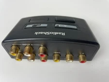 Radio Shack Composite A/V Selector Switch 2-In & 1-Out  1500312 Untested