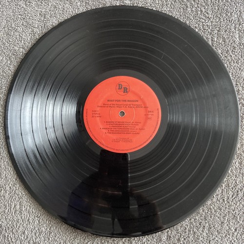 The Band Of The Royal Corps Of Transport – Wait For The Wagon UK vinyl LP DR 5 - 第 6/7 張圖片