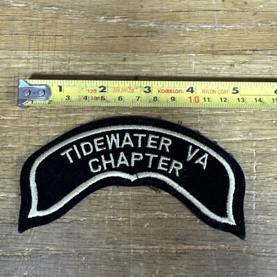 Harley Davidson HOG Tidewater VA Chapter Vest 5 x 2'' Patch