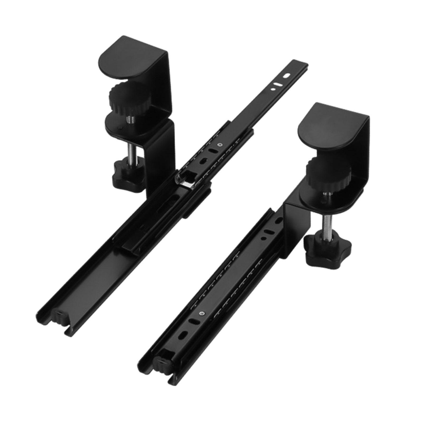 under Desk Slide Out Easy Mounting Desk Extender Tray for Typing Office