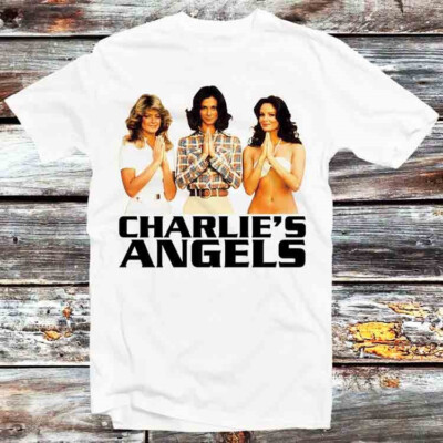 Charlies Angels Retro 70s TV Farrah Hawaii Five-O Magnum T-Shirt B585
