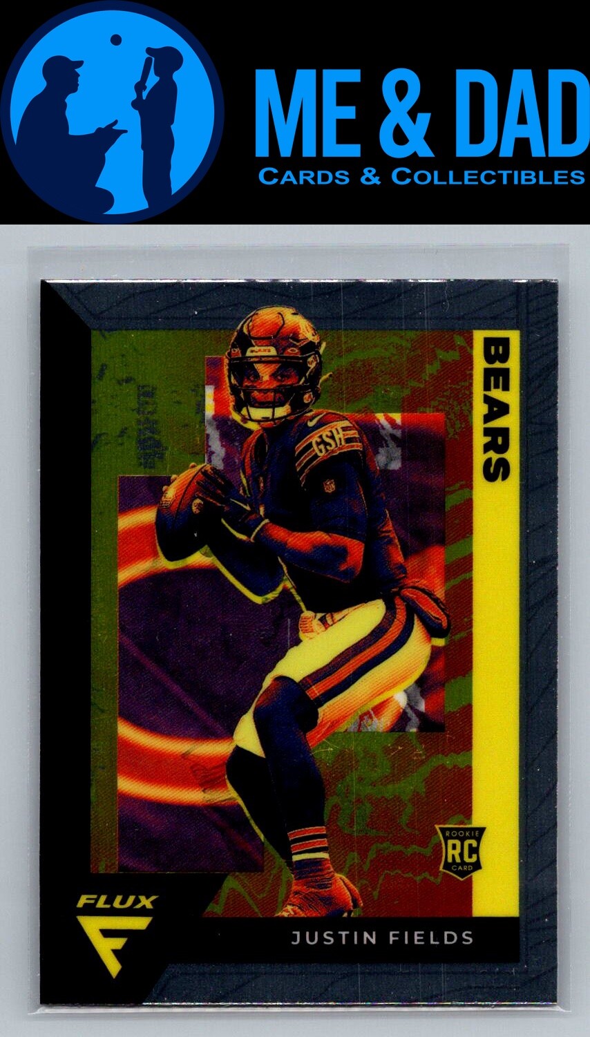 2021 Panini Chronicles #FX-3 Justin Fields Flux Rookies