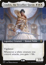 不動の女王、リンデン/Linden, the Steadfast QueenAP Linden, the Steadfast Queen [Extended Art] Prices | Magic Throne