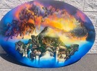 Jim  "Kirwan" Original Painting "Santuary Surrealistic 1979  " 34" x 48" — photo 2