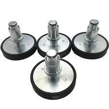 4Pcs Car Lift Rubber tray Heightening Feet Plus High Leg Pads Shaft Dia 35-50mm